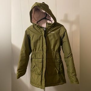 Girls 14/16 (Ladies S) Colombia Jacket Green